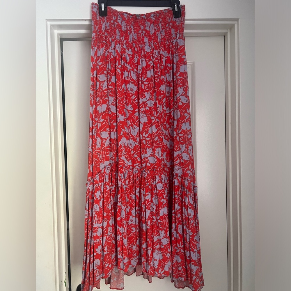 Free people way of the wind maxi skirt